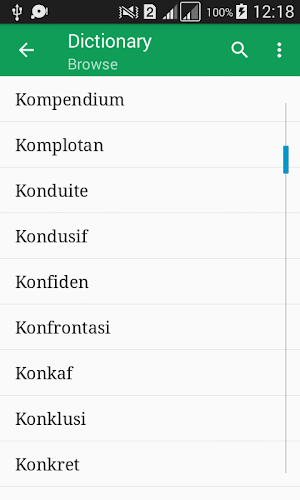 Kamus Sinonim Antonim Screenshot 0