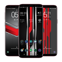 Red And Gray Wallpaper