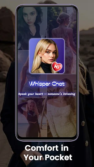 Whisper Chat: Private Zone Screenshot 0