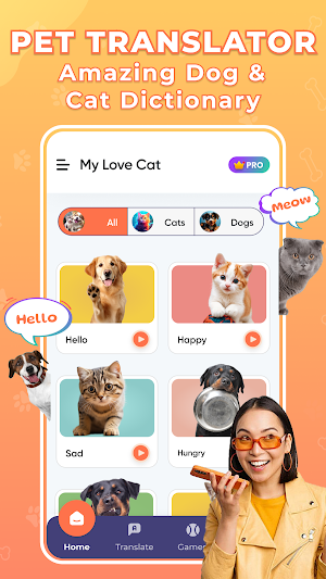Cat & Dog Translator: Pet Talk Screenshot 0