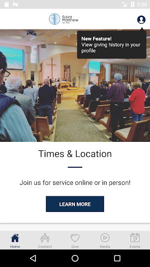 Saint Matthew Lutheran Church Screenshot 0