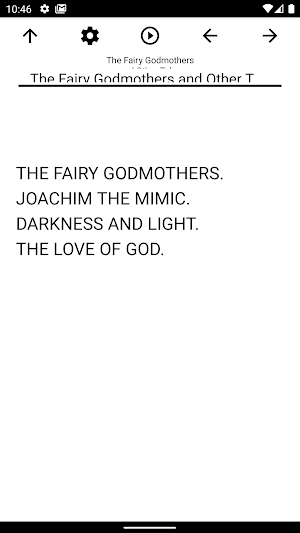 Book, The Fairy Godmothers and Other Tales Screenshot 0