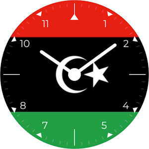 Libya Analog Watch Face Screenshot 3
