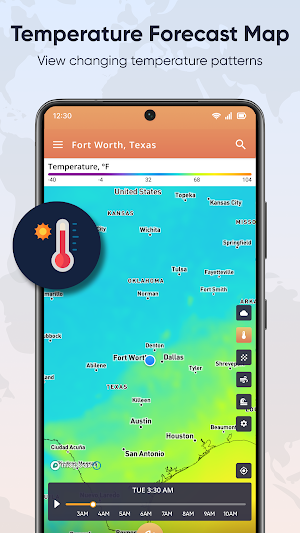 Live Weather Radar Launcher Screenshot 1