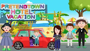 My FamilyTown Fun Beach Picnic Screenshot 0