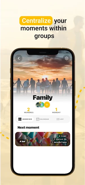 Beement: Organize your moments Screenshot 1