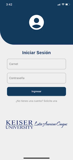 Autoservicio Keiser Screenshot 0