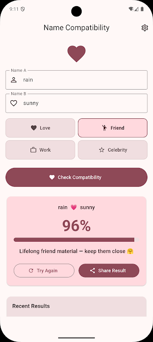 Name Compatibility Screenshot 2