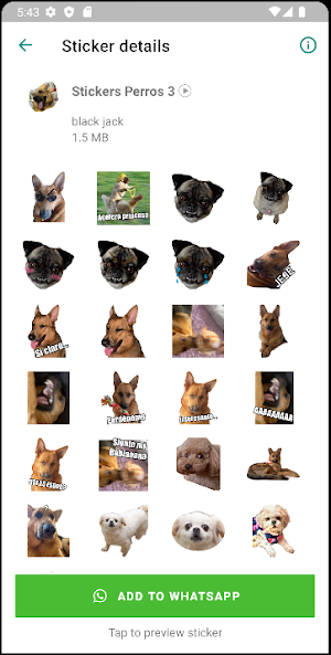 Stickers de Perros Screenshot 2