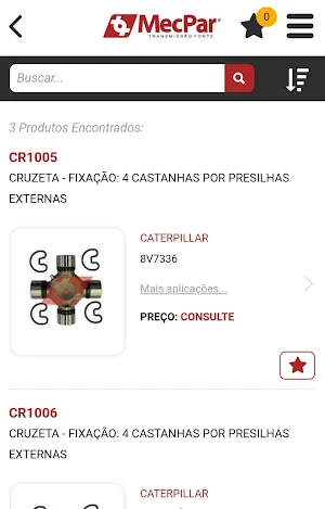 MecPar - Catálogo Screenshot 2