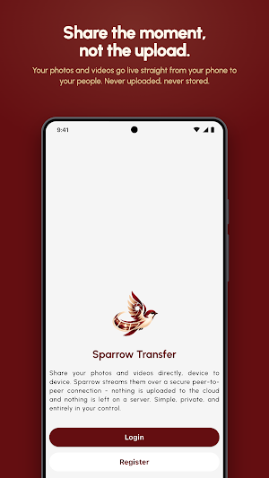Sparrow Transfer Screenshot 0
