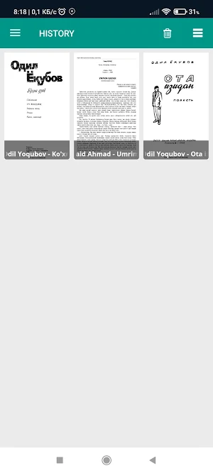 O'zbek adabiyoti 2 Screenshot 0