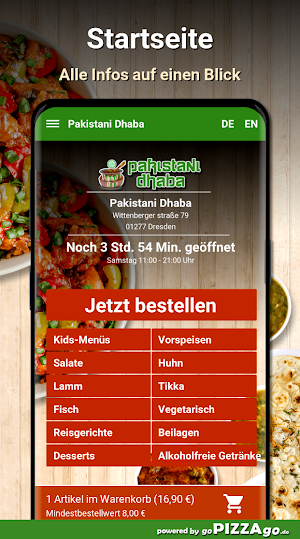 Pakistani Dhaba Dresden Screenshot 1