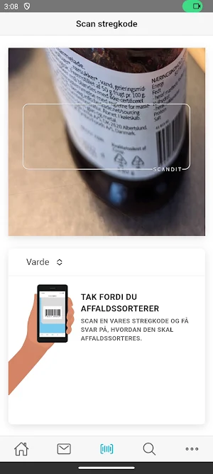 DIN affaldsguide Screenshot 0