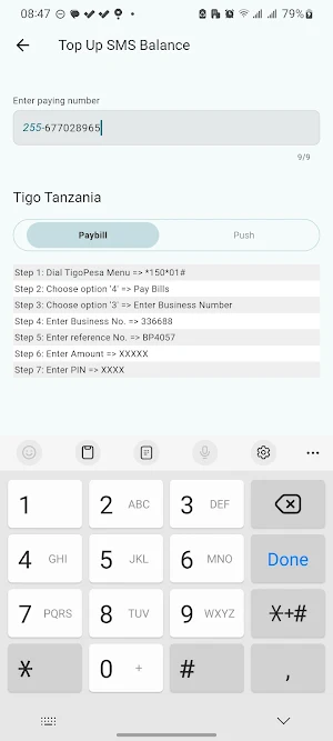 Notify SMS Screenshot 3