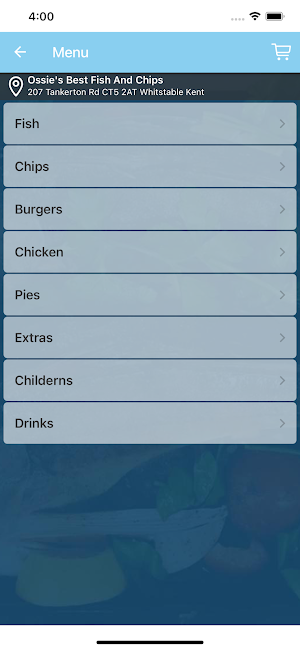 Ossie's Best Fish And Chips Screenshot 2