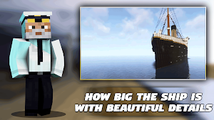 Titanic Iceberg ship for MCPE Screenshot 0