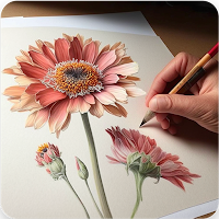 WeDraw Flowers