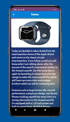 Wearfit pro guide Screenshot 2