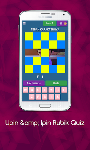 Upin & Ipin Rubik Quiz Screenshot 3