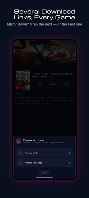 PSP Games Library & Downloader screenshot 6