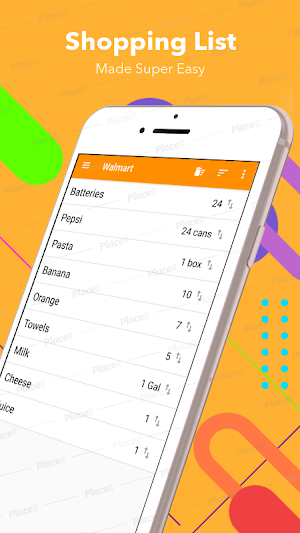 Shopping List Simple Easy Screenshot 2