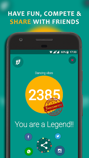 Dancemeter Screenshot 2