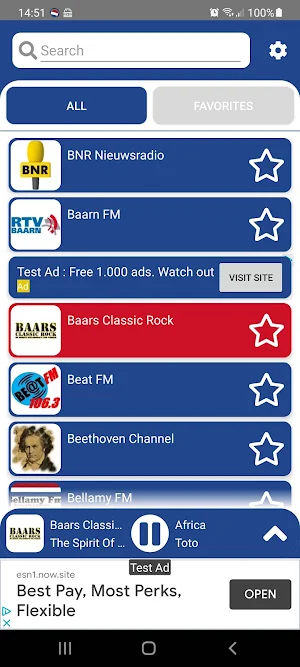 Netherlands Radios Screenshot 0