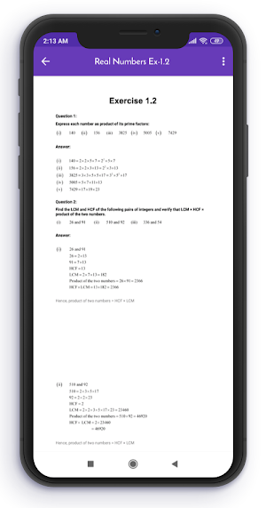 Class 10 NCERT Solutions Offline Screenshot 3