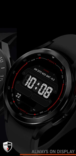 Digital Watch Face 013 Screenshot 2