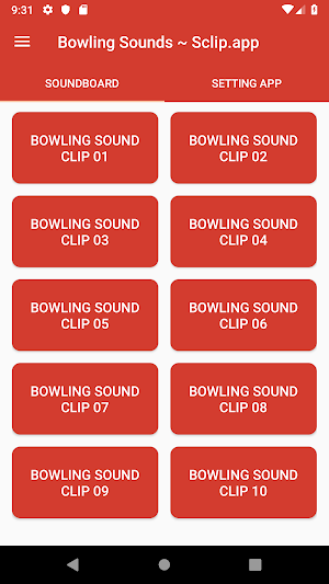 Bowling Sound Collections ~ Sclip.app Screenshot 0