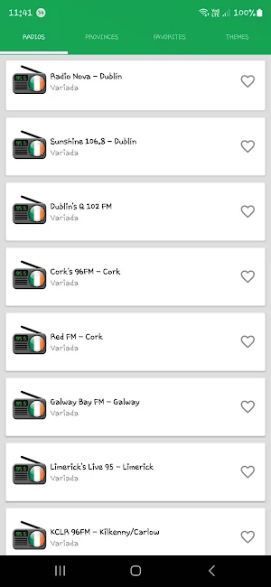Ireland Radio Stations Screenshot 0