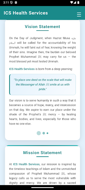 ICS Health Servcies Screenshot 1