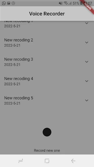 voice recorder Screenshot 0