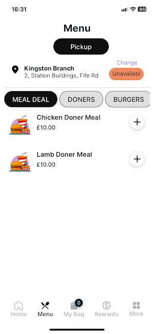 Cappa Express Kingston Screenshot 1
