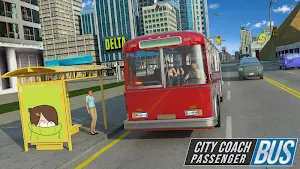 City Coach Bus Classic Passenger Drive Screenshot 0