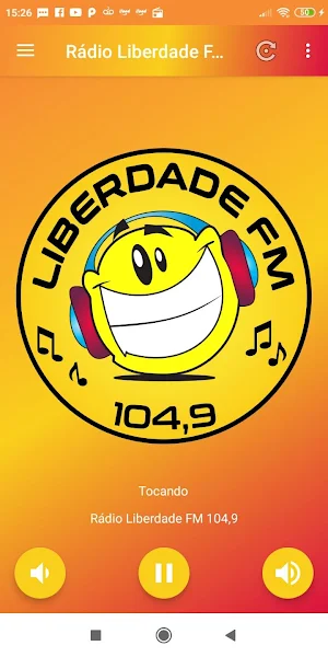 Rádio Liberdade FM 104,9 Screenshot 1