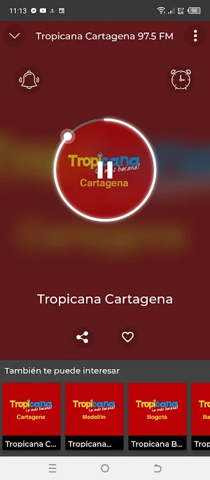 Tropicana Cartagena 97.5 FM Screenshot 0
