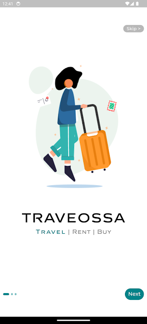 TRAVEOSSA -Travel | Rent | Buy Screenshot 1