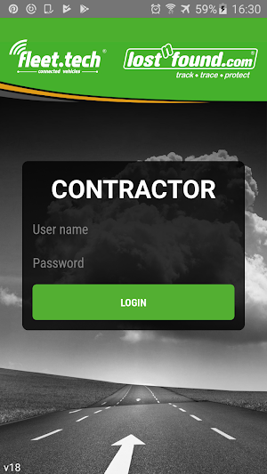 LOSTnFOUND Contractor Driver Screenshot 0