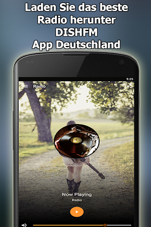 Radio DISHFM Online Kostenlos Deutschland Screenshot 1