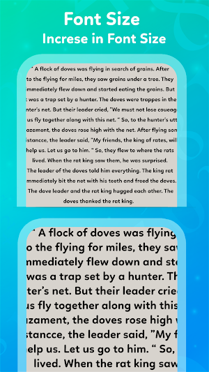 Big Fonts - Font Size Changer Screenshot 3