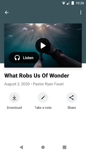 Grace church Seattle app Screenshot 2