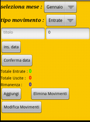 Gestione Stipendio Screenshot 2
