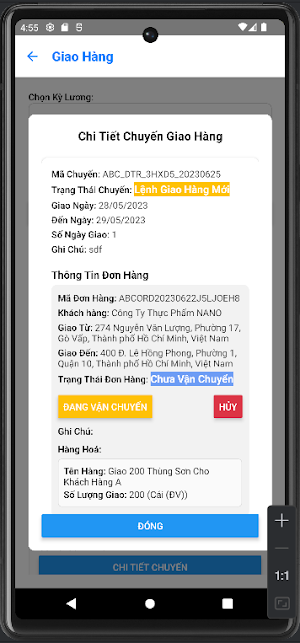 NANO TMS Screenshot 2