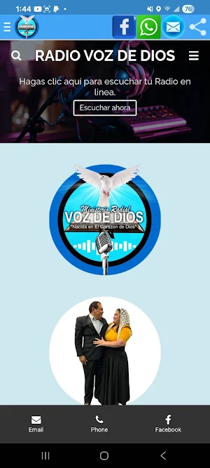 Radio Voz de Dios Screenshot 2