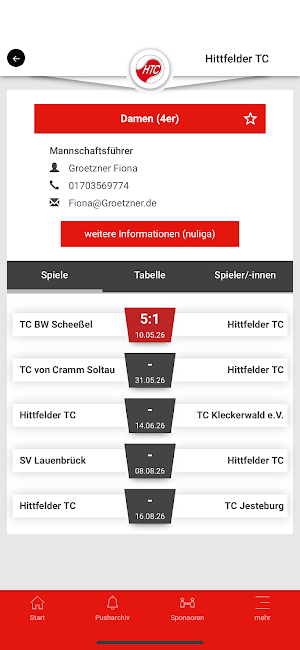 Hittfelder TC Screenshot 2