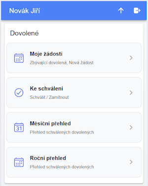 eintranet.net - Docházka Screenshot 2