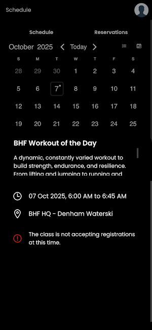BODY HEALTH FITNESS Screenshot 1
