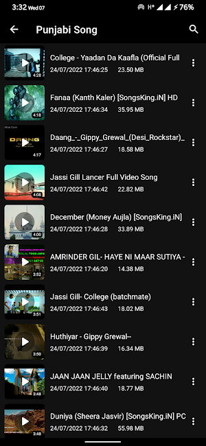 Video Player Lite Screenshot 3